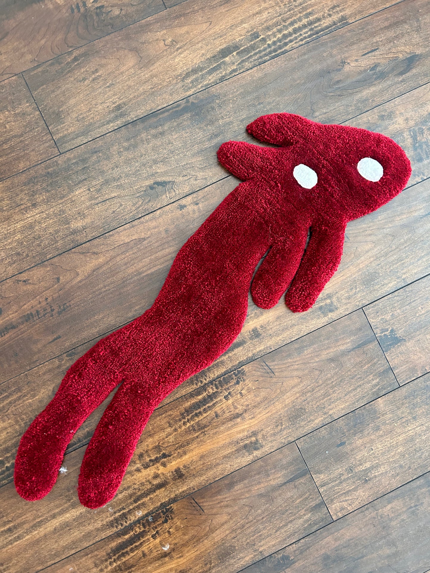 Red Devil Critter Rug