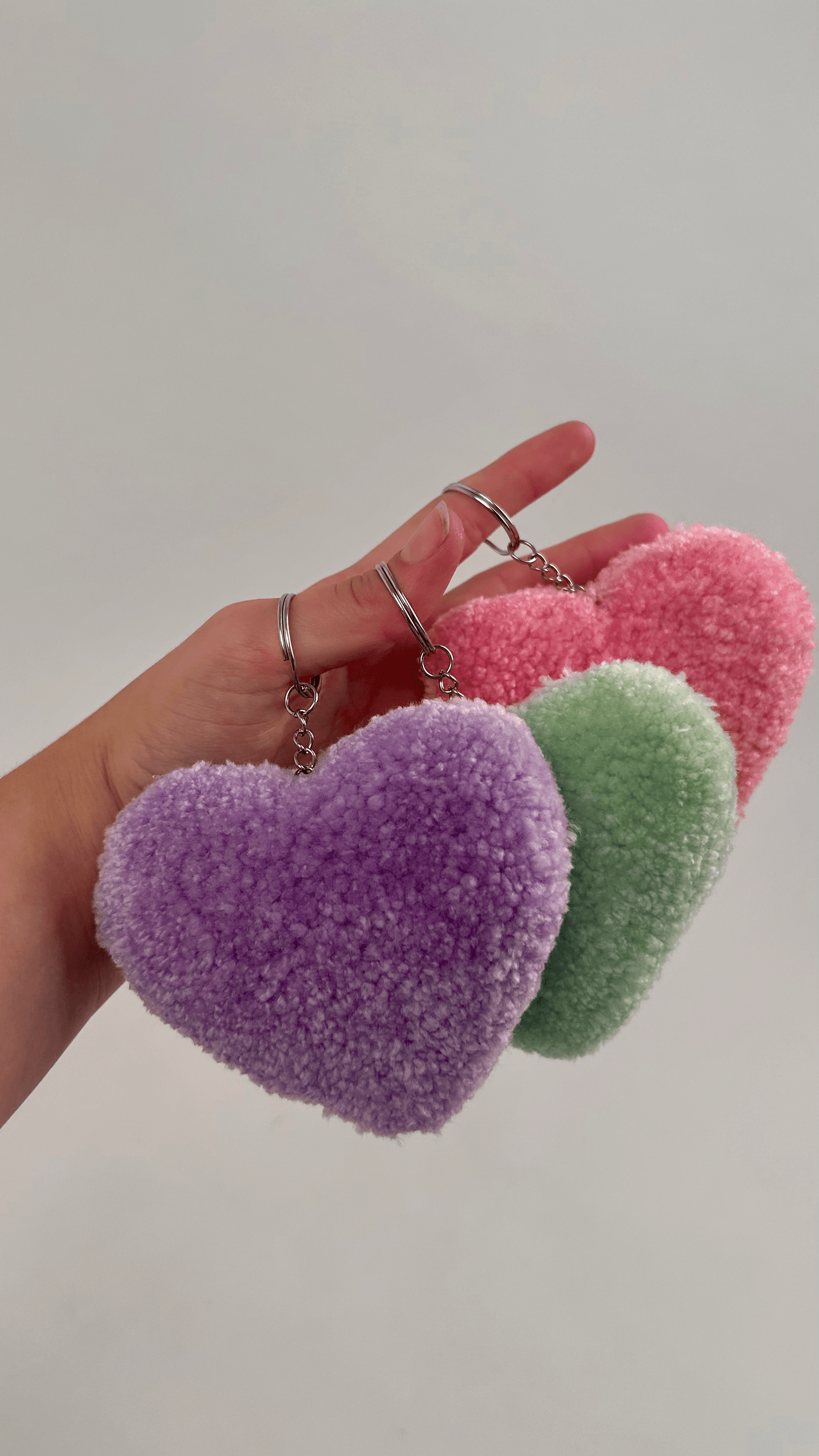 Candy Heart Keychain