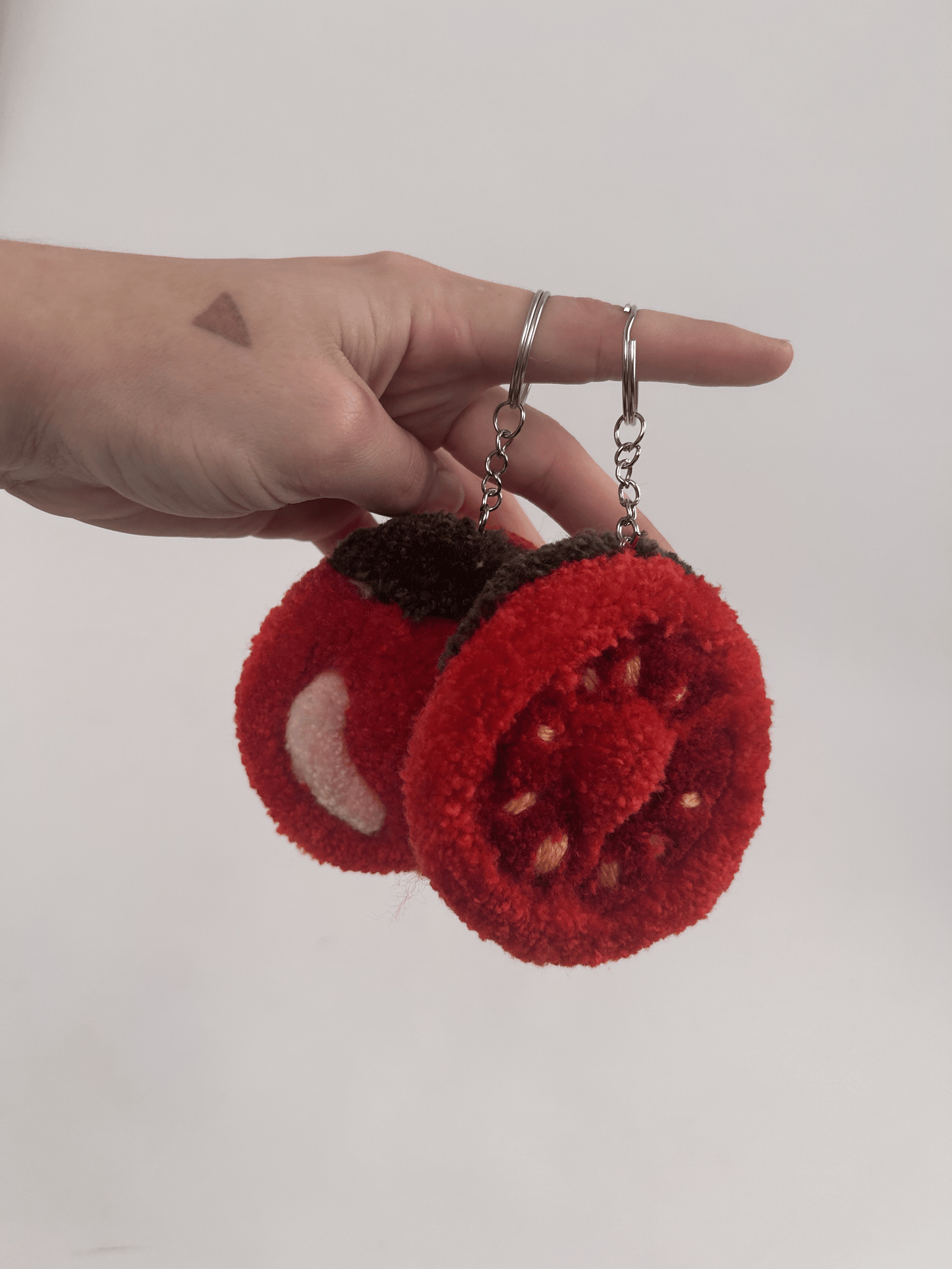 Tomato Keychain