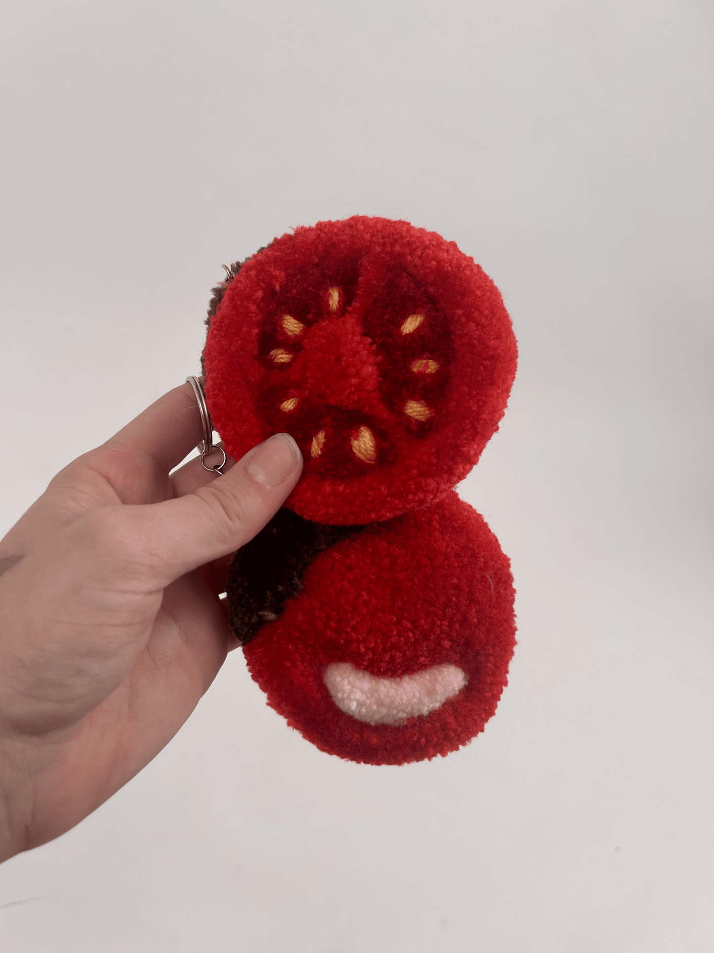 Tomato Keychain