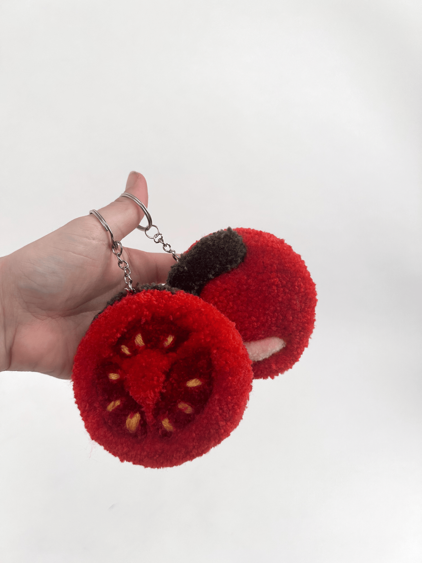 Tomato Keychain