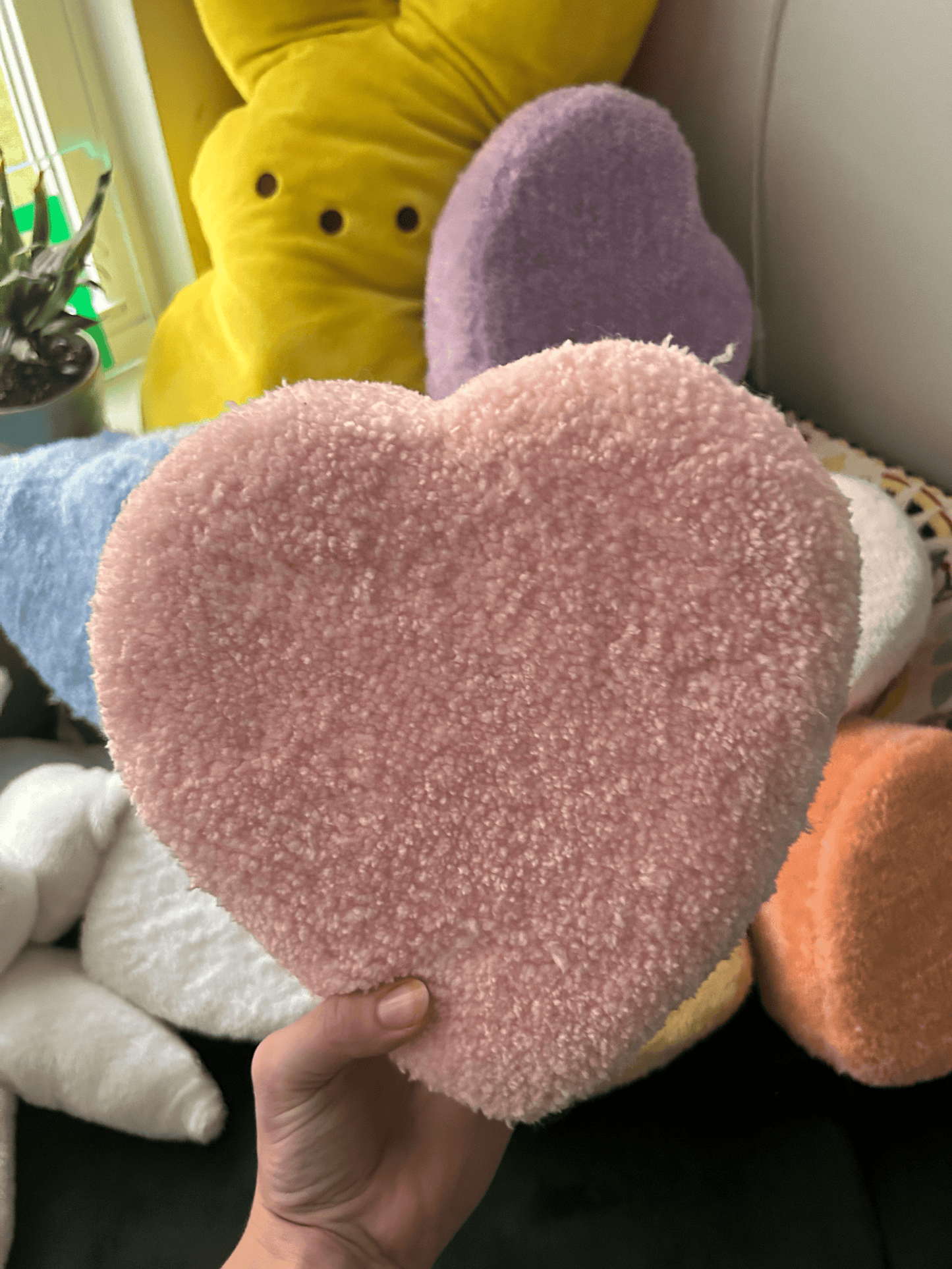 CUSTOM Candy Heart Pillows