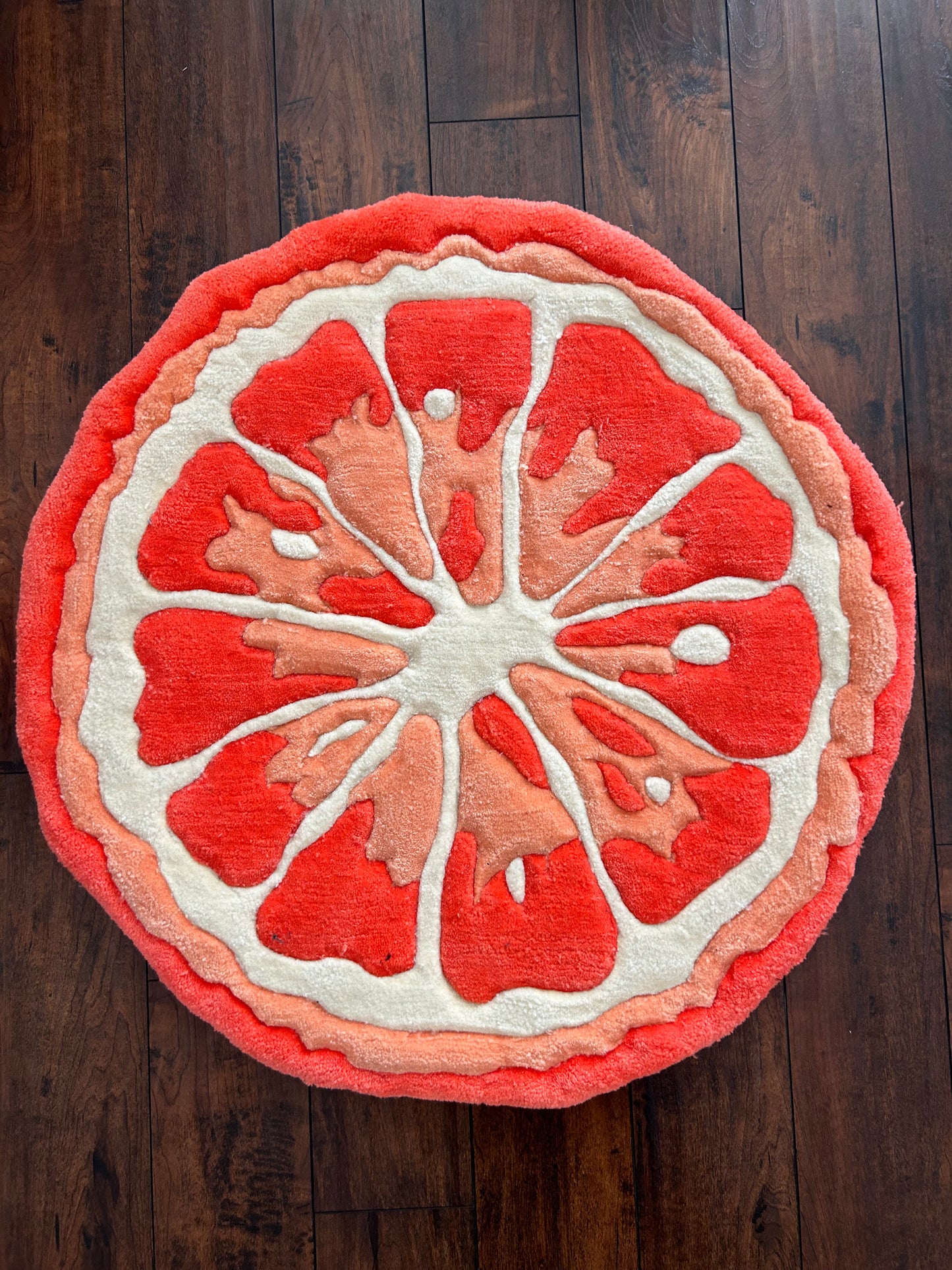 Grapefruit Slice Rug
